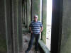 Phil walking on the Thames foreshore at low tide