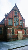 The assembly hall of the Central Foundation girls' school in Spital Square - all that remains