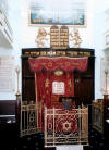 The Ark with Dr Philip Steinberg's painting above it