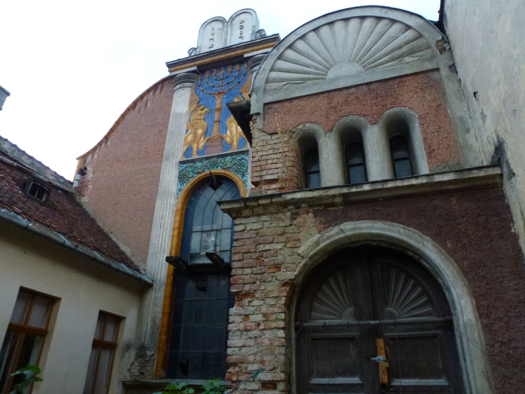 Abandoned synagogue in Brasov, Romania