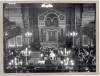 Interior of East London Synagogue, Rectory Square, 1948