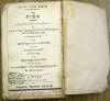 The Book of Exodus from Fieldgate St Synagogue, printed Berlin 1832 with Cyrillic writing on it. Brought to England by Immigrants from Eastern Europe