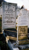 My Grandfather Hyman Grossman's headstone, Marlow Rd cemetery, East End of London