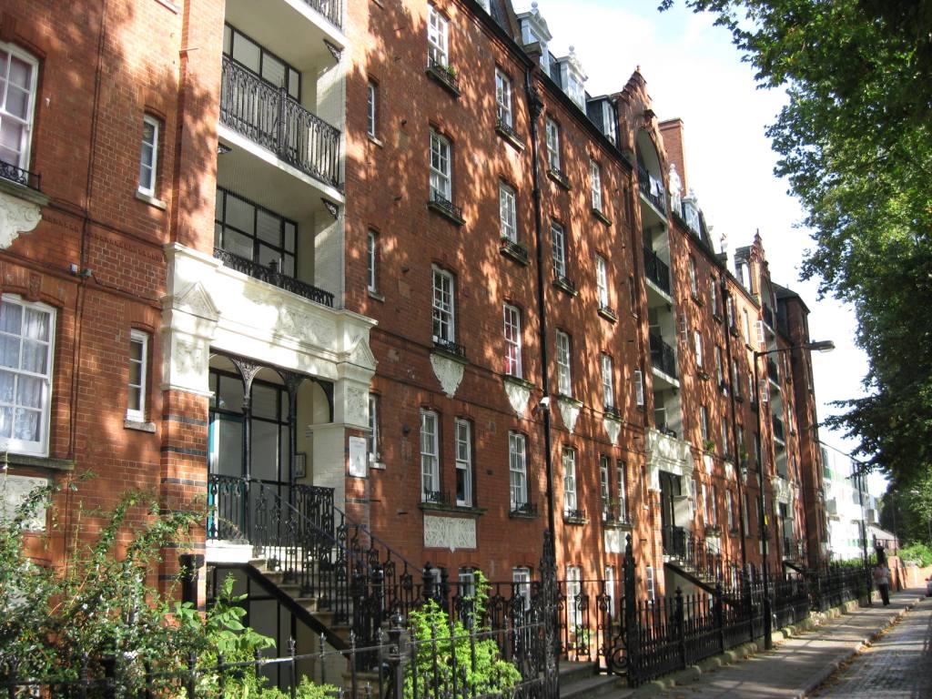 Stepney Green Dwellings - erected by the Lord Rothschild's 4% Industrial Dwelling Company