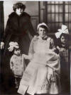 left to right-my grandmother, aunt, nursemaid, uncle and mother in 1917