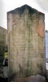 My grandmother Rachel's headstone, Plashet cemetery, East End of London