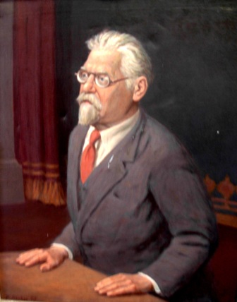 Rudolf Rocker, from the portrait painted by his son Fermin Rocker