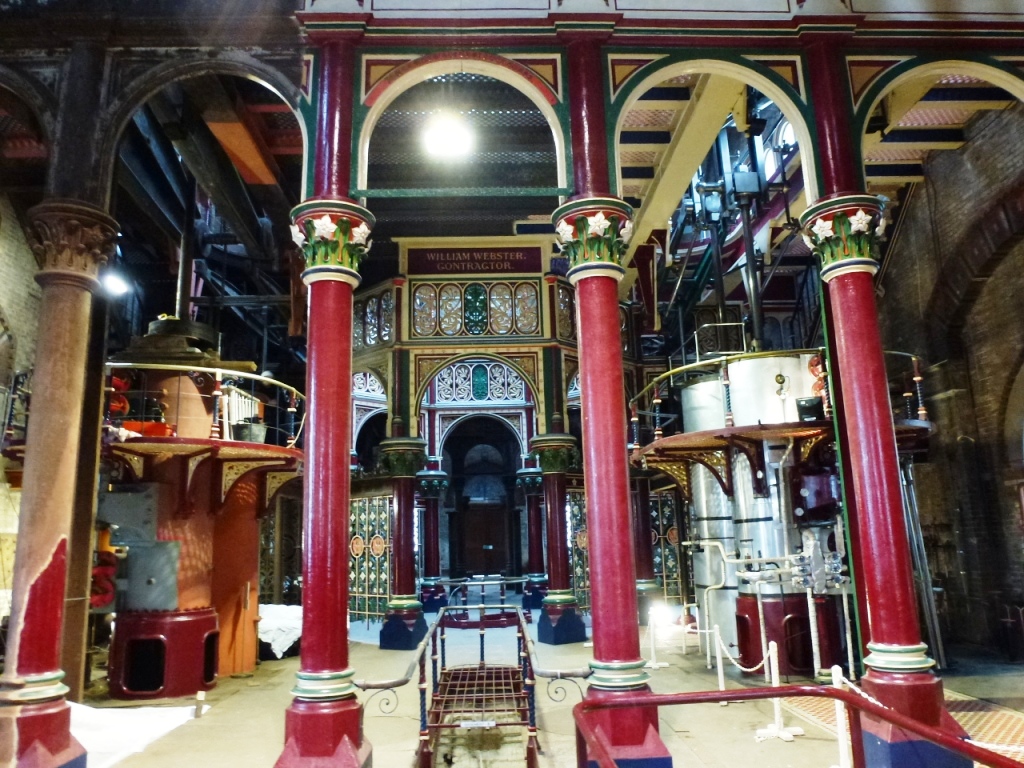 The glorious interior of Crossness Pumping Station that Joseph D'Aguilar Samuda would have witnessed