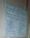 Plaque commemoprating the 1965 amalgamation of Vine Court with Fieldgate St Synagogue
